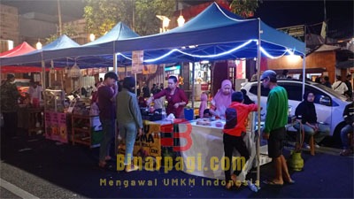 Ilustrasi UMKM di Kota Malang.