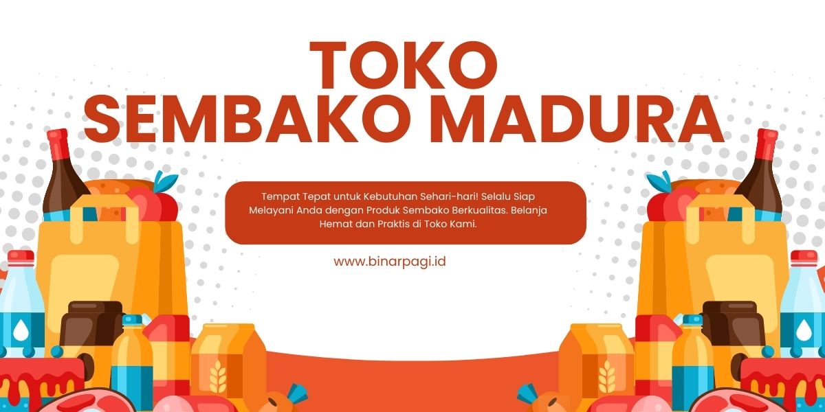 Ilustrasi cara membuka bisnis toko Madura.