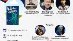 Acara bedah buku "Filsafat untuk Pemalas."