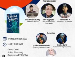 Kongkow Filsafat dan Pemalas Digelar di Malang Akhir Pekan Ini
