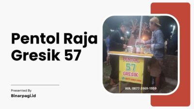 Ilustrasi pentol Raja Gresik.