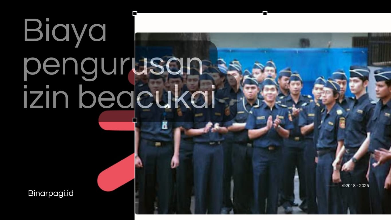 Cara mengurus izin cukai.