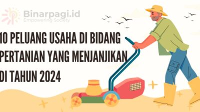 Ilustrasi peluang usaha di bidang pertanian.