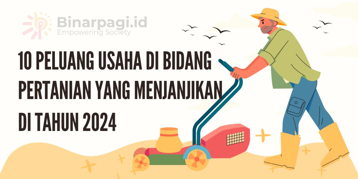 Ilustrasi peluang usaha di bidang pertanian.