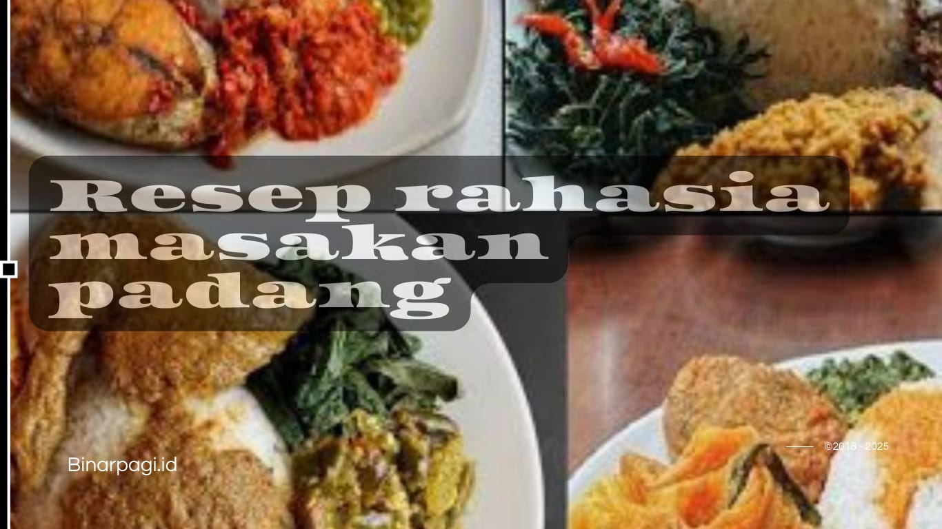 Rahasia resep nasi Padang