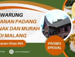 5 Warung Makan Padang Terenak dan Murah di Malang