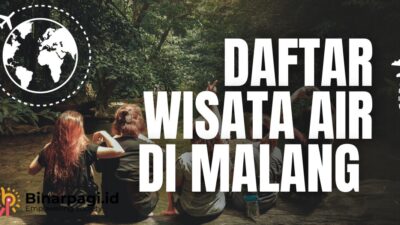 Daftar wisata air di Malang.