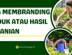 Cara Membranding Produk Hasil Pertanian