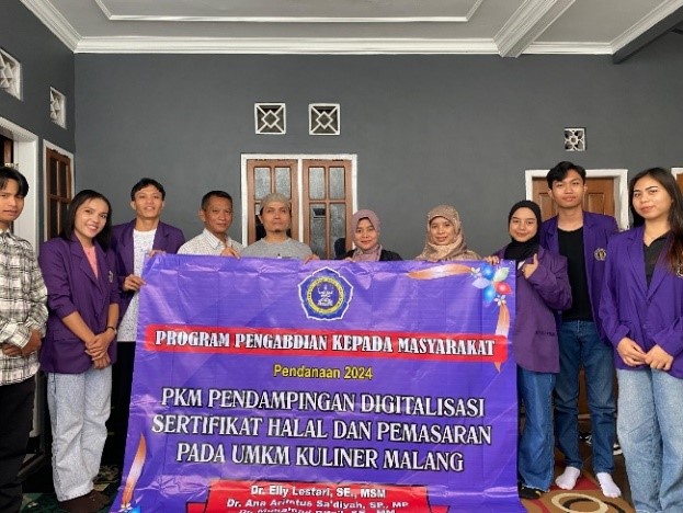 Acara PKM Dosen Universitas Tribhuwana Tunggadewi di Sukun Kota Malang. Foto : Dokumen Unitri