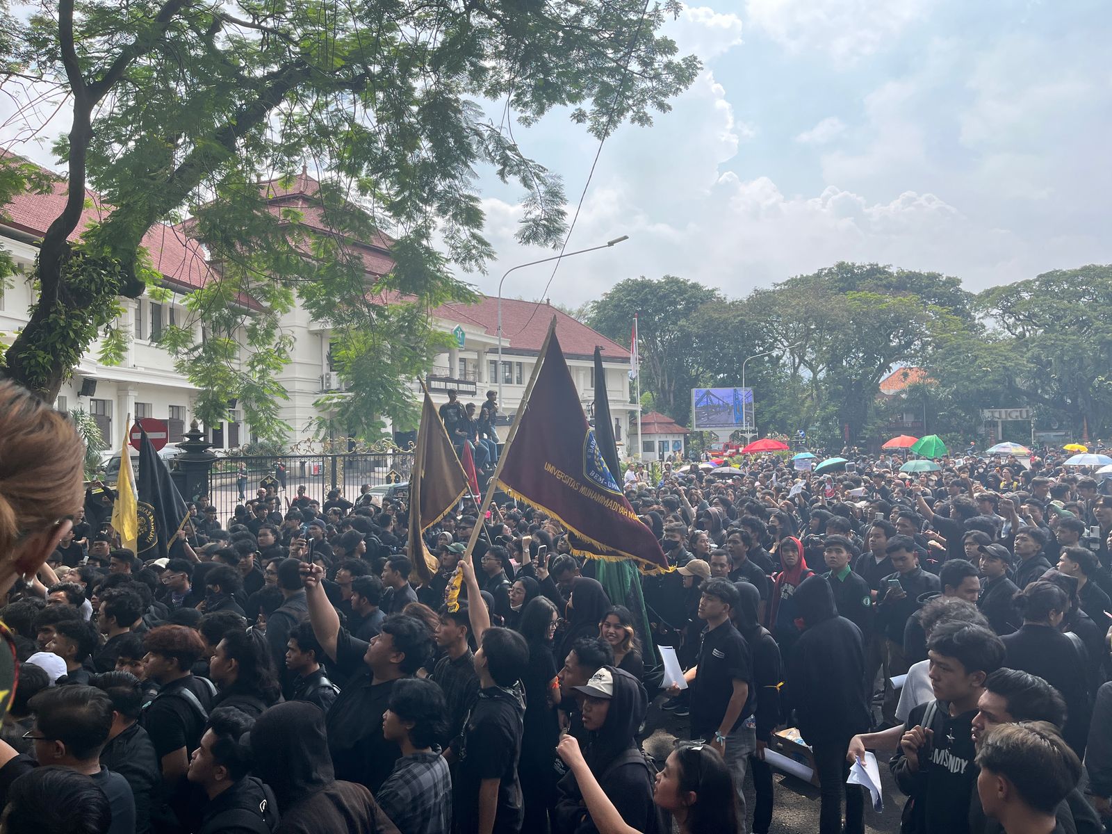 visualisasi keadaan di DPRD Malang. Foto/dok