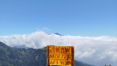 Visualisasi Gunung Kawi. Foto/Pinterest
