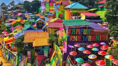 Visualisasi Kampung Warna-Warni Jodipan. Foto/Pinterest.