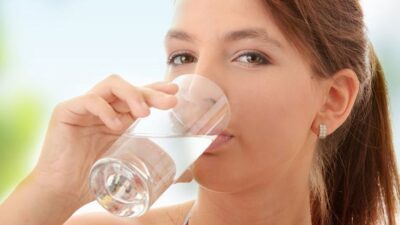 Caption: Visualisasi Meminum Air Putih / Pinterest